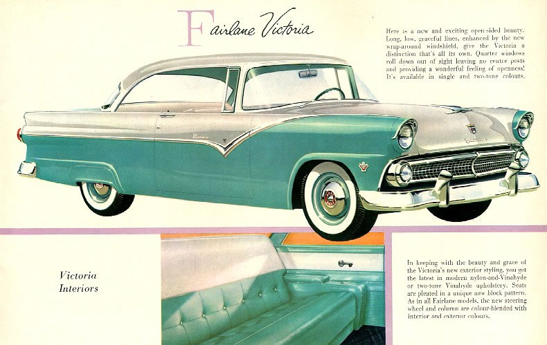 1955 Ford Brochure Page 12